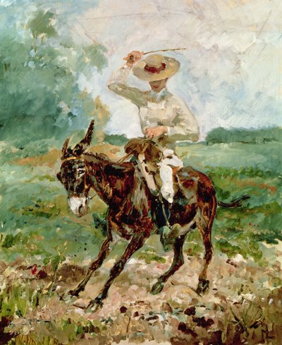 Raoul Tapie de Celeyran (1868-1937) Burro de Henri de Toulouse Lautrec